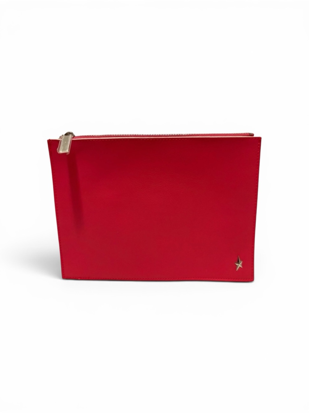 Mugler Pink Travel Pouch with Subtle Logo Print